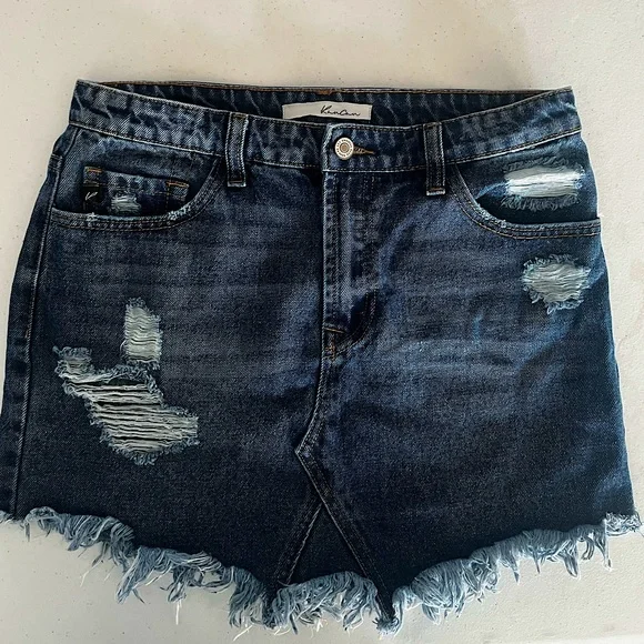 KanCan denim skirt - Picture 1 of 3